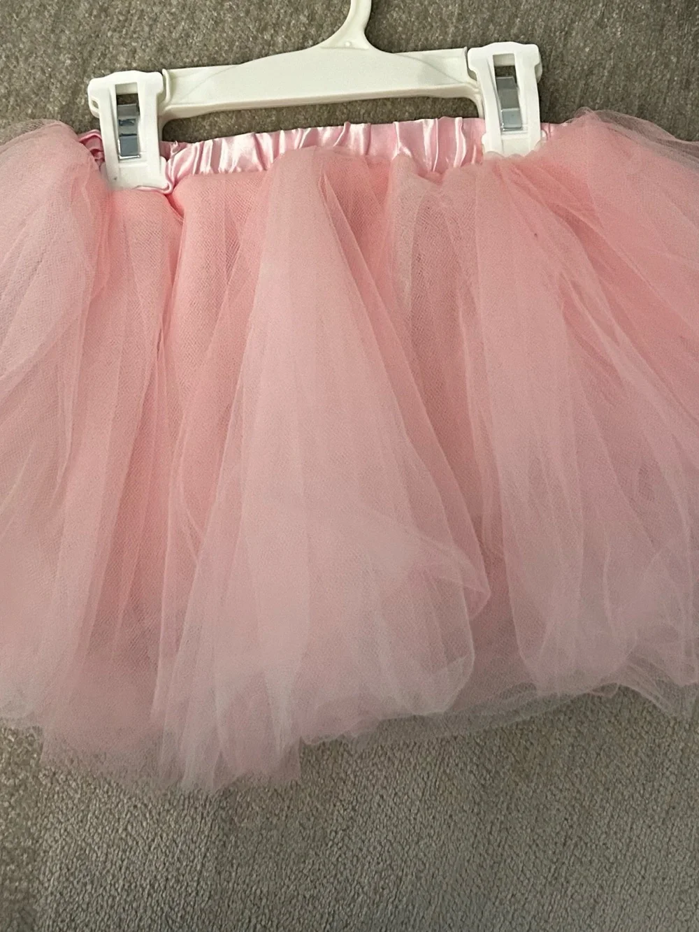 Tutu Pink Tulle Princess Skirt with Heart Patch Disney Characters
